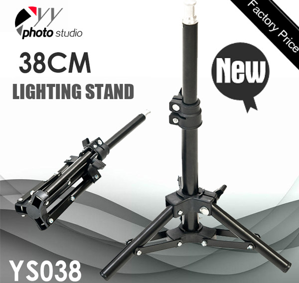 Mini 38cm 15" Tall Studio Quality Accent Light Table Top Light Stand YS038