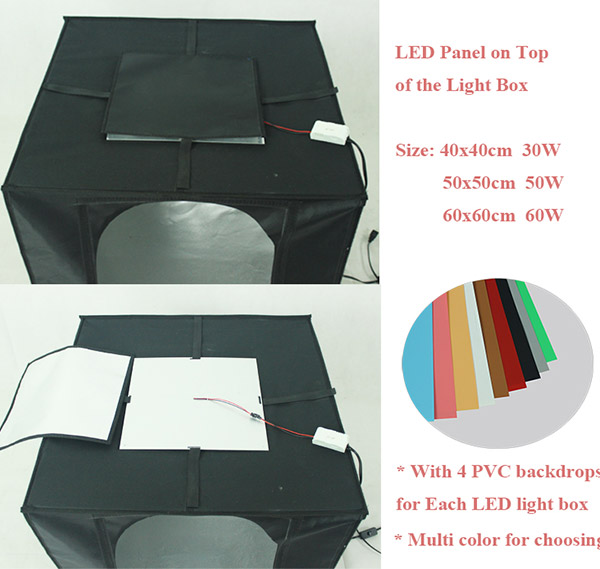 Photo Studio LED Easy-Carry Spuare Light Tent In-A-Box YA441