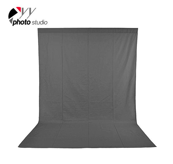 Grey Muslin Photography Backdrop