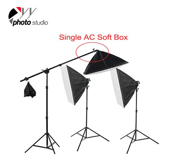 Photo Studio Video Softbox Continuous Lighting Kit with Support System, KIT 037