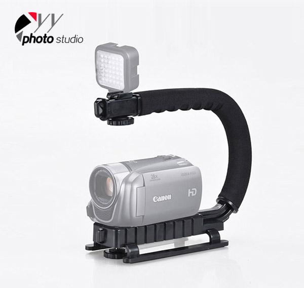 Video Digital Camera DSLR Handheld Grip Mount Action Stabilizer YA427